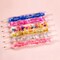 Colorful Flowers 5D Diamond Painting Art Drill Tool Pen Kits Resin Gem Picker for Adults with Pen Tip for Bead Dot Nail Art
